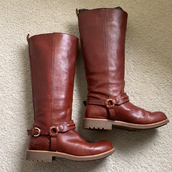 Coach Valterra Moto Smooth Calf Leather 